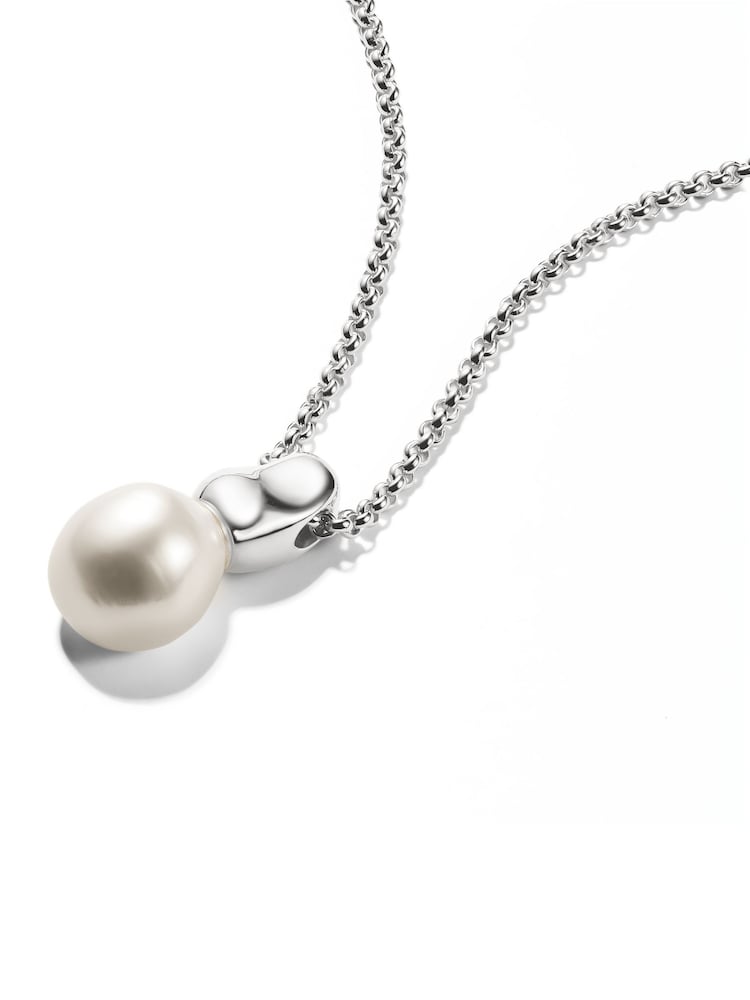 Thomas Sabo Silver Tone Pearl Chain - Image 3 of 3 Thomas Sabo Silver Tone Pearl Chain - Image 3 of 3