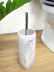 Showerdrape White Octavia Toilet Brush & Holder - Image 1 of 3