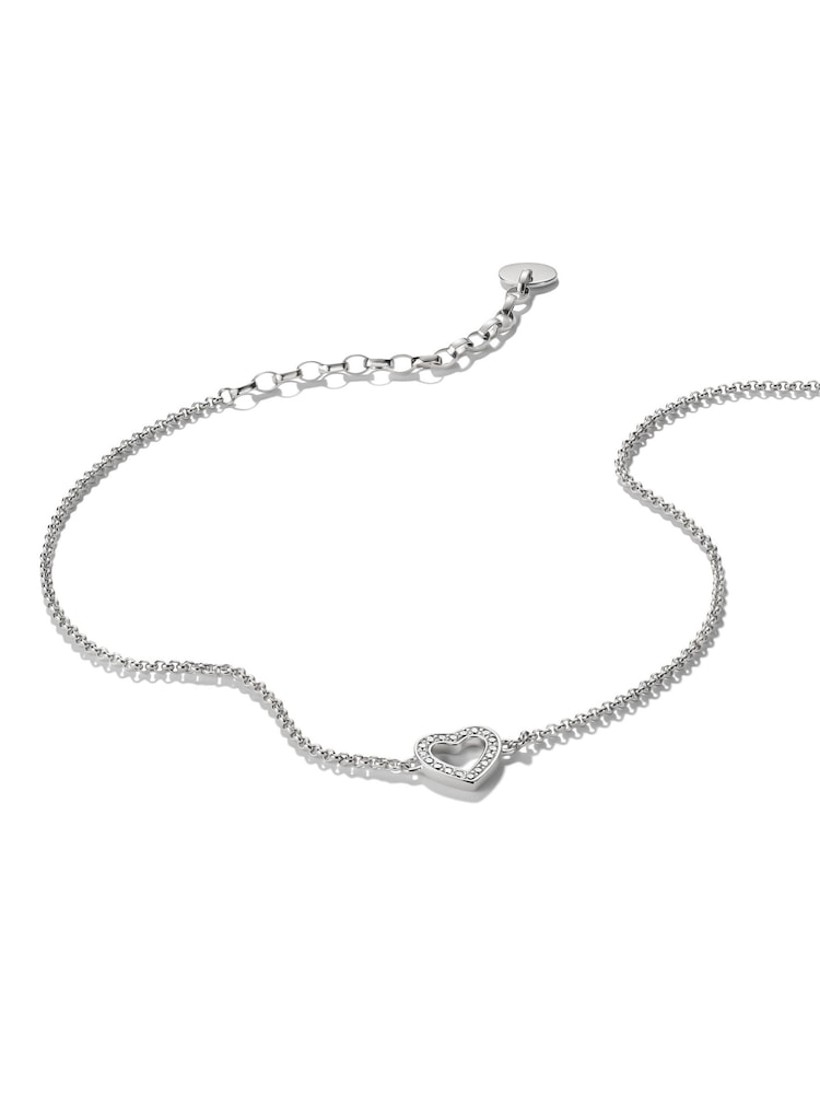 Thomas Sabo Silver Heart Anklet - Image 3 of 3