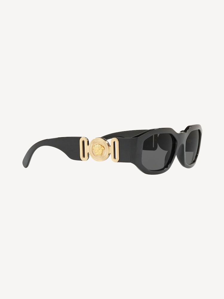 Versace Black Medusa Biggie Sunglasses - Image 1 of 11