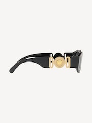 Versace Black Medusa Biggie Sunglasses - Image 3 of 11