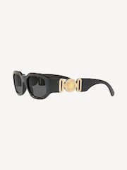 Versace Black Medusa Biggie Sunglasses - Image 9 of 11