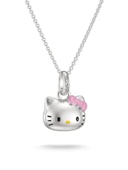 Thomas Sabo Silver Tone Hello Kitty Pink Bow Pendant - Image 2 of 3