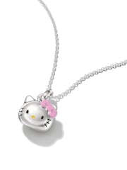 Thomas Sabo Silver Tone Hello Kitty Pink Bow Pendant - Image 3 of 3