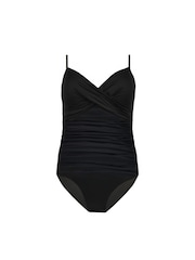 Live Unlimited Curve Cross Front Black Swimsuit - Image 4 of 4