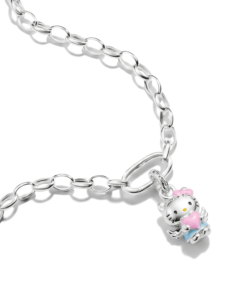 Thomas Sabo Silver Hello Kitty Angel Charm Connect Pendant - Image 4 of 4 Thomas Sabo Silver Hello Kitty Angel Charm Connect Pendant - Image 4 of 4