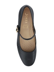 Jones Bootmaker Black Leather Xabrina Patent Leather Shoes - Image 5 of 6