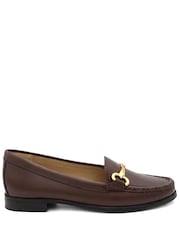 Suklaanruskea nahka - Jones Bootmaker Lorella nahkaiset Loaferit - Kuva 4 / 6