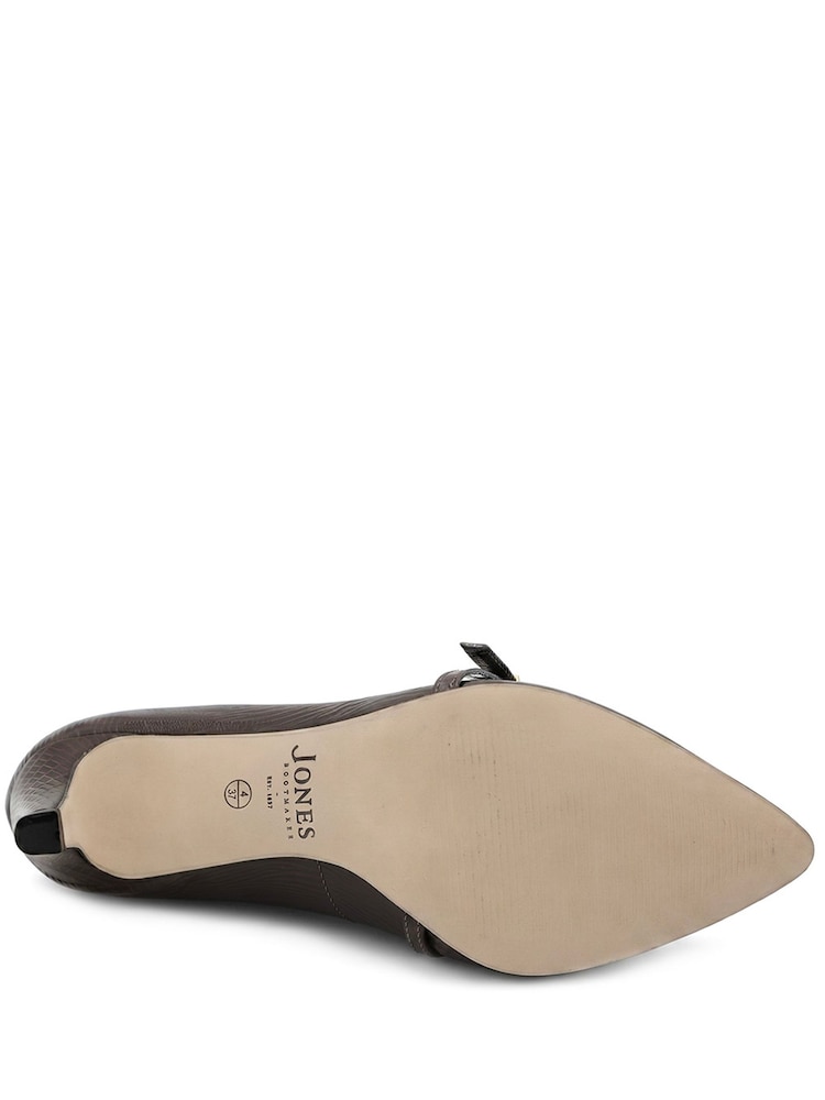 Jones Bootmaker Brown Zienna Stiletto Heel Mary Janes Shoes - Image 6 of 6 Jones Bootmaker Brown Zienna Stiletto Heel Mary Janes Shoes - Image 6 of 6