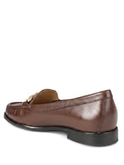 Marron chocolat en cuir - Mocassins à talons Lorella de Jones Bootmaker - Image 4 sur 6
