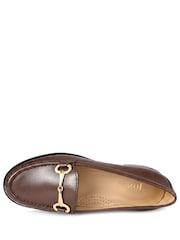 Marron chocolat en cuir - Mocassins à talons Lorella de Jones Bootmaker - Image 5 sur 6