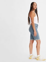 Levi's Blue Bermuda Denim Shorts - Image 3 of 4
