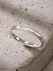 Personalised Stacker Ring by Posh Totty Designs - Image 2 of 4