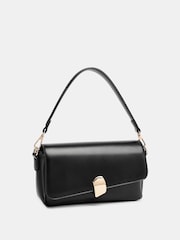 Novo Black Adeline Hardware Detail Shoulder Bag - Image 2 of 5