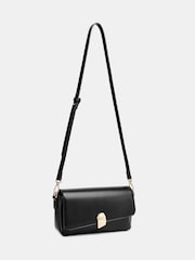Novo Black Adeline Hardware Detail Shoulder Bag - Image 3 of 5