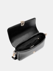 Novo Black Adeline Hardware Detail Shoulder Bag - Image 5 of 5