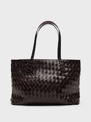 NÚNOO Brown Shopper Braided Texas Bag - Image 3 of 4