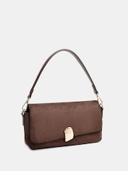 Novo Brown Adeline Hardware Detail Shoulder Bag - Image 2 of 5