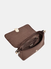 Novo Brown Adeline Hardware Detail Shoulder Bag - Image 3 of 5
