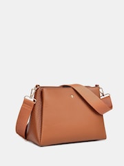 Novo Brown Alice Multi Pocket Cross-Body Bag - Image 2 of 4