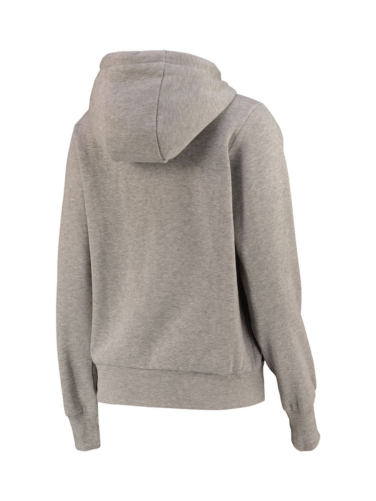 Fanatics Grey Tottenham Hotspur Zip Thru Hoodie Womens - Image 3 of 3