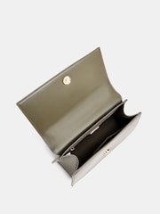 Novo Green Amber Chain Detail Structured Shoulder Bag - Image 4 of 4