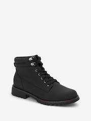 Black Regular/Wide Fit Forever Comfort® Casual Lace-Up Boots - Image 4 of 6