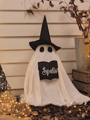 Lights4fun White Halloween Witchy Ghost Decoration - Image 5 of 6