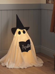 Lights4fun White Halloween Witchy Ghost Decoration - Image 6 of 6