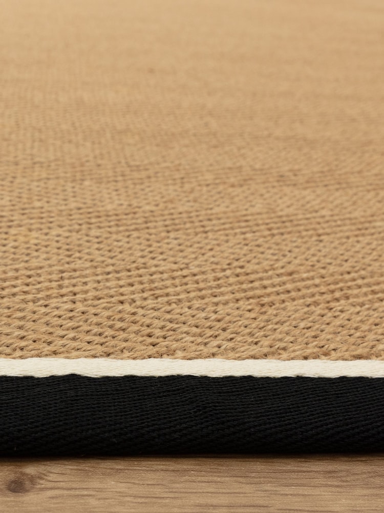 Asiatic Rugs Charcoal Cream Bordo Herringbone Doormat - Image 4 of 4