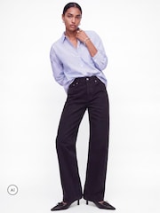 JJXX Black Seville Loose Wide Leg Denim Jeans - Image 2 of 10