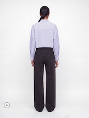 JJXX Black Seville Loose Wide Leg Denim Jeans - Image 3 of 10