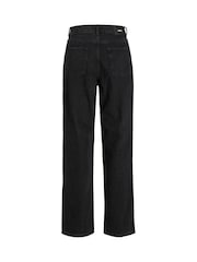 JJXX Black Seville Loose Wide Leg Denim Jeans - Image 8 of 10