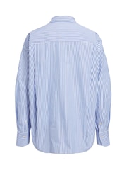 Camisa de popelina a rayas JJXX de corte relajado - Imagen 5 de 7