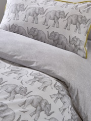 Sam Faiers Little Knightley's Pink Kids Elephant Trail Duvet Cover and Pillowcase Set - Image 2 of 4
