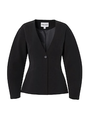 PIECES Black Fitted Blazer - Image 6 of 7
