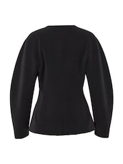 PIECES Black Fitted Blazer - Image 7 of 7