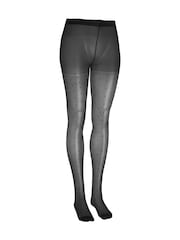 JJXX Black Polka Dot Print 20 Den Tights 2 Pack - Image 2 of 4