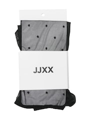 JJXX Black Polka Dot Print 20 Den Tights 2 Pack - Image 3 of 4