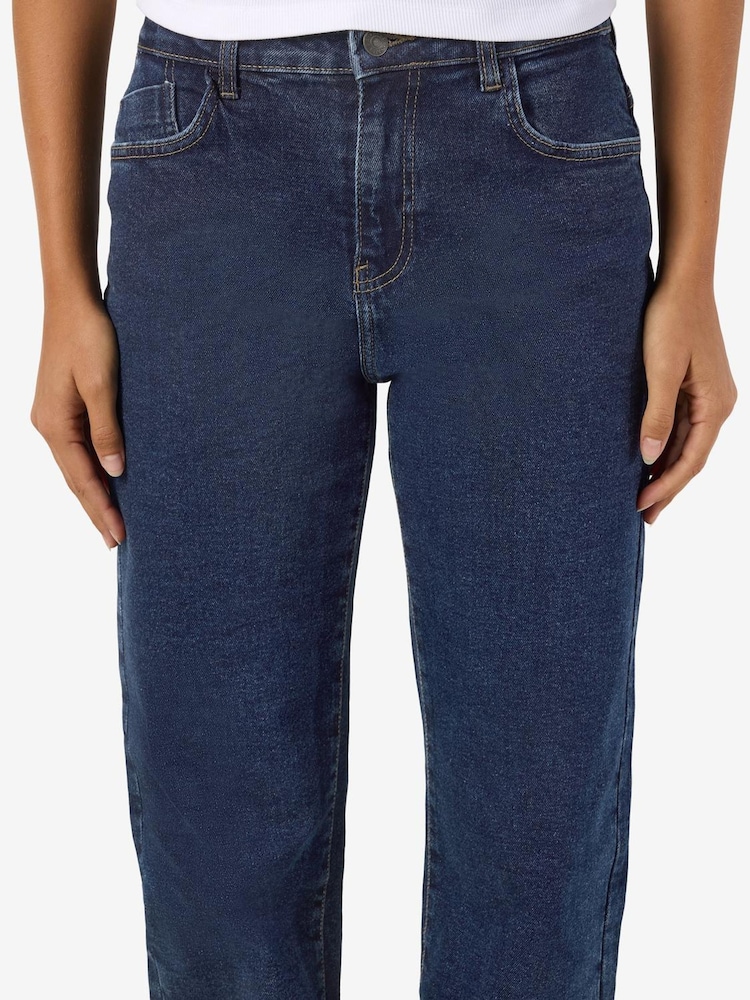 NOISY MAY Blue Straight Leg Denim Jeans - Image 2 of 5 NOISY MAY Blue Straight Leg Denim Jeans - Image 2 of 5