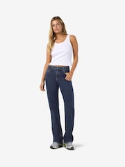 NOISY MAY Blue Straight Leg Denim Jeans - Image 3 of 5