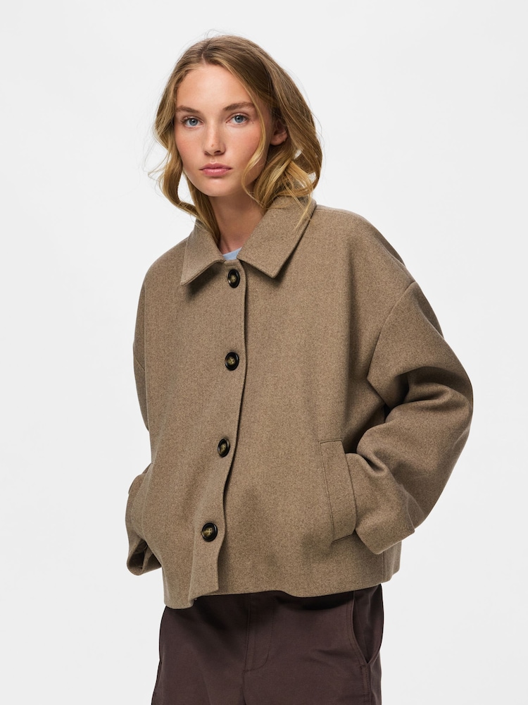 PIECES Smart Tailored Short Jacket - Bilde 1 av 9