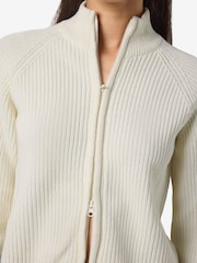 NOISY MAY Double Zip Mockneck Knitted Cardigan - Bild 2 von 6