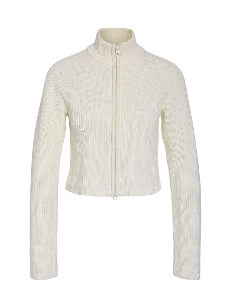 NOISY MAY Double Zip Mockneck Knitted Cardigan - Bild 6 von 6 NOISY MAY Double Zip Mockneck Knitted Cardigan - Bild 6 von 6