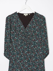 FatFace Black Kinsey Evergreen Blouse - Image 6 of 6