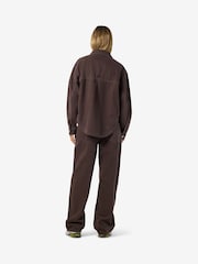 NOISY MAY Brown Denim Relaxed Shacket - Image 5 of 12