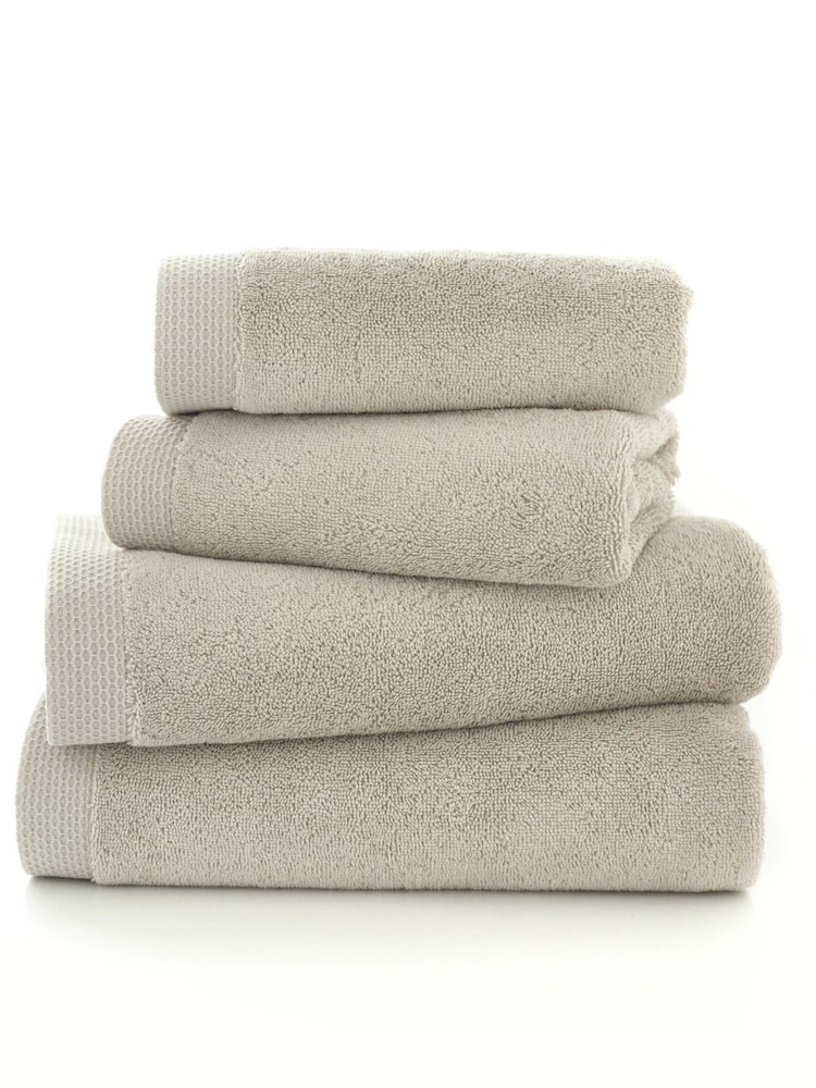 The Lyndon Company Natural Egyptian Cotton Plush Spa Towel - Image 2 of 4 The Lyndon Company Natural Egyptian Cotton Plush Spa Towel - Image 2 of 4