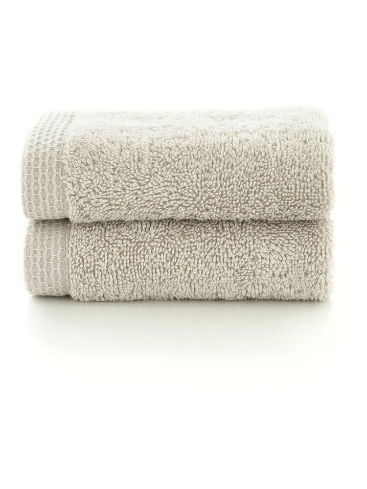 The Lyndon Company Natural Egyptian Cotton Plush Spa Towel - Image 4 of 4 The Lyndon Company Natural Egyptian Cotton Plush Spa Towel - Image 4 of 4