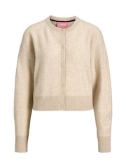 JJXX Cream Knitted Cardigan - Image 5 of 8
