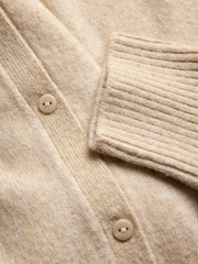 JJXX Cream Knitted Cardigan - Image 8 of 8